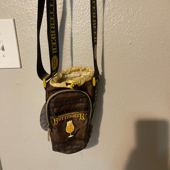 harry potter Other - Butterbeer Brown Belt Bag with Yellow Highlights
